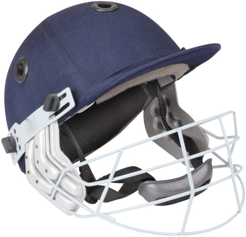 YUKI Blue Color Cricket Helmet with Visor (Grace) Cricket Helmet  (Blue)