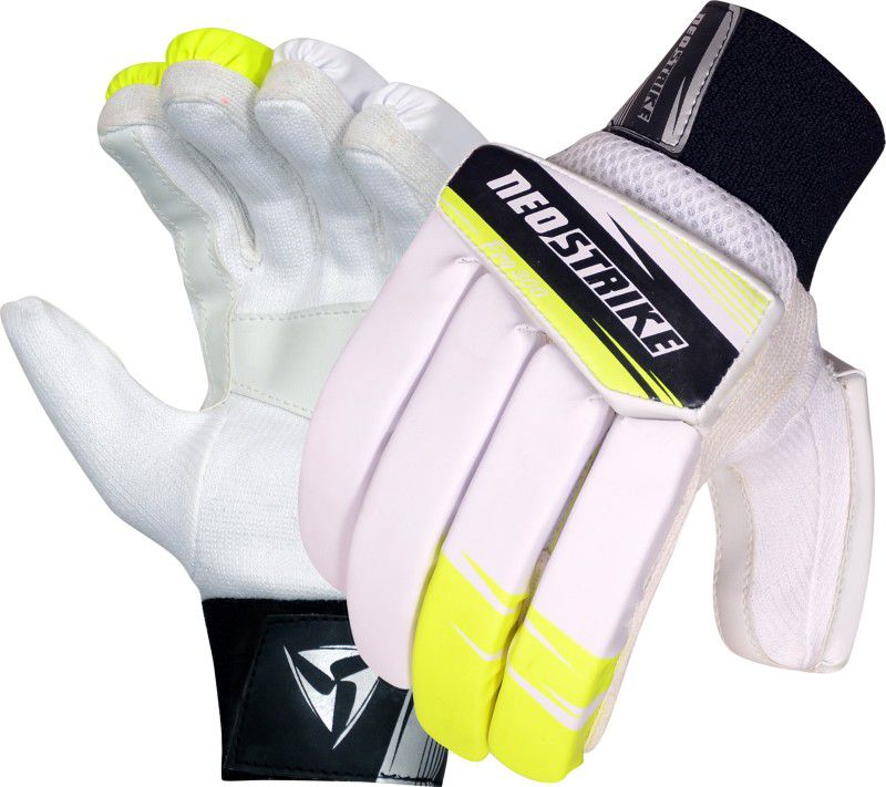 Neo Strike Pro300 Youth size Batting Gloves  (White)