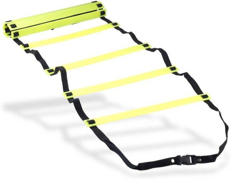 fosco 8 Mtr Speed Agility Ladder For Track & Field Sports Training-In Cover Speed Ladder  (Yellow)