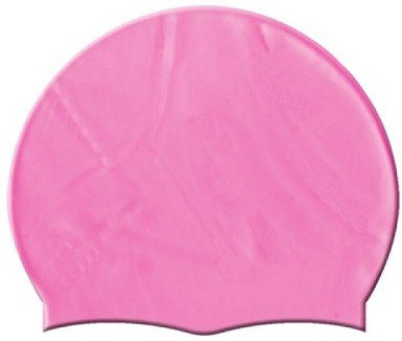 YUKI PINK COLOR SWIMMING CAP Swimming Cap  (Pink, Pack of 1)
