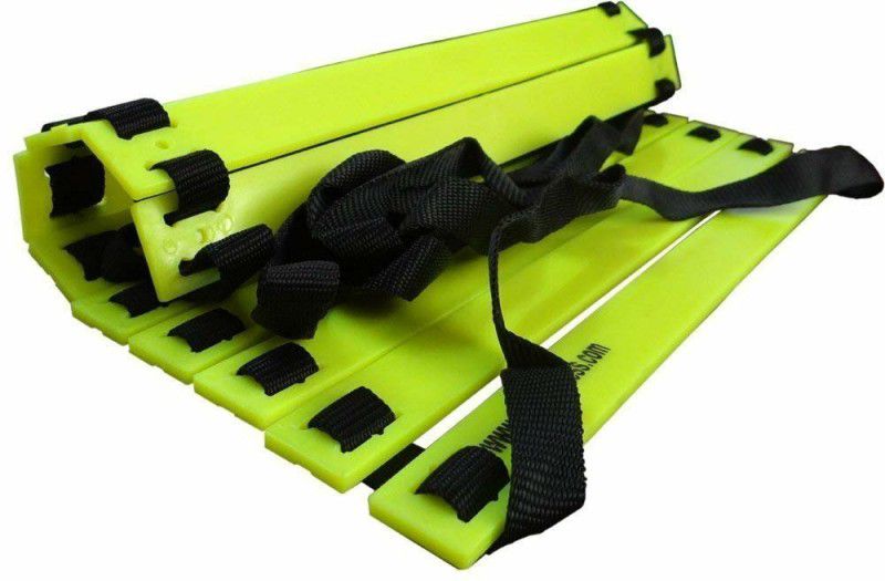 Spocco Speed Agility Ladder for Track and Field Sports Training (4M, 8 Rungs) SL7 Speed Ladder  (Green)