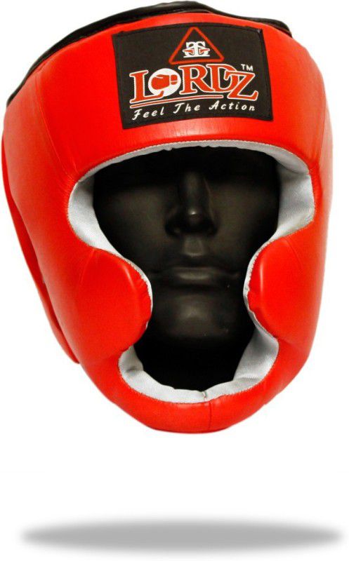 Lordz PVC Full Coverage Boxing Head Guard  (Multicolor)