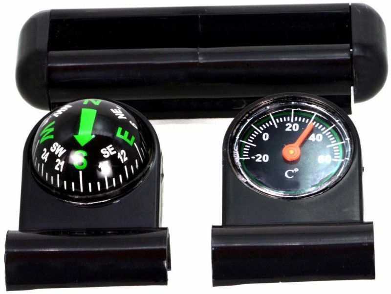 Ganapati 2 in 1 Vehicle Waterproof Car Boat Truck Navigation Ball 3D Compass Compass  (Black)