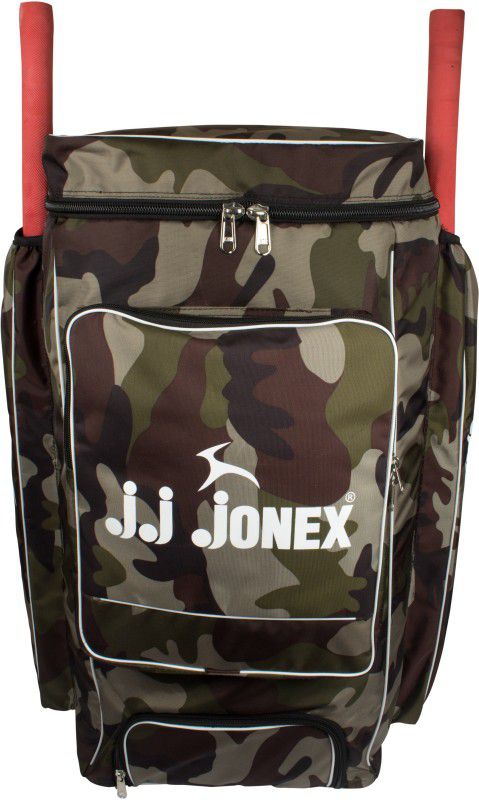JJ Jonex PROFESSIONAL PADDED CRICKET KIT BAG , BIG SIZE, EXTRA COMFORT @ THE ONLINE STORE  (Multicolor, Kit Bag)