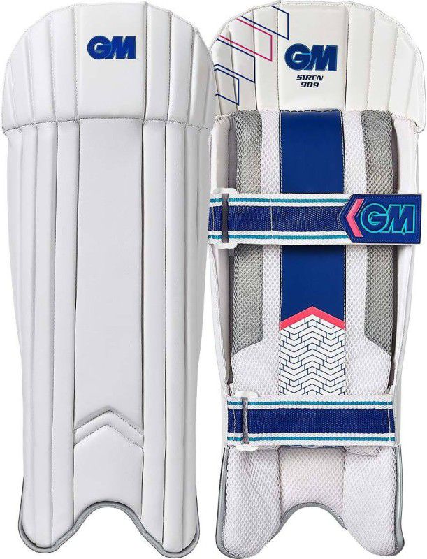 GM Siren 909 Wicket Keeping Cricket Guard Combo  (White)