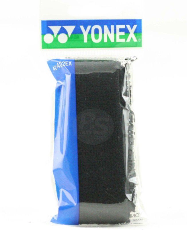 YONEX AC 402 Towel Grip  (Black, Pack of 1)