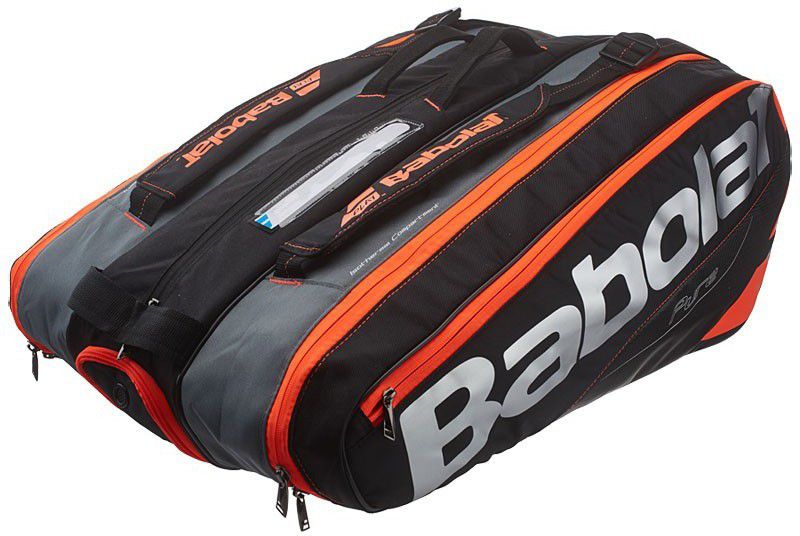 BABOLAT RHX12 PURE  (Black, Kit Bag)