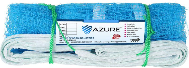 Azure R716F Nylon Badminton Net  (Blue)