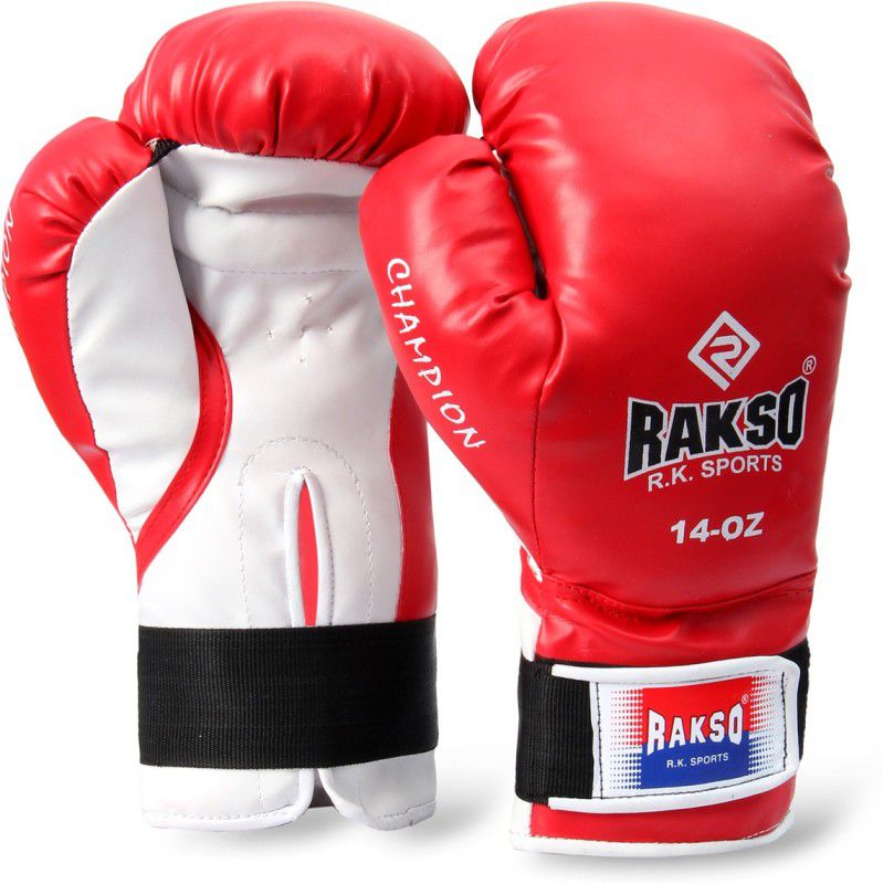 Rakso BOUNCER Fight Training Blue Red Safe Wrist Wrap Boxing Gloves (RED ) Boxing Gloves  (Red)