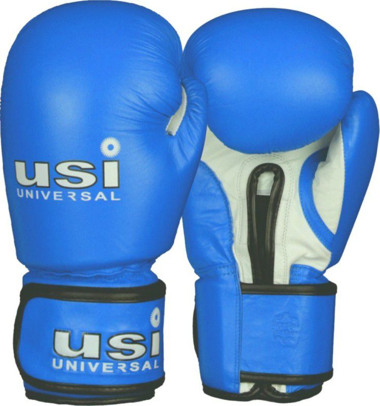usi Boxing Gloves, Boxing Gloves For Men, 609M Amateur Contest Gloves, X-Large Blue Boxing Gloves  (Blue)
