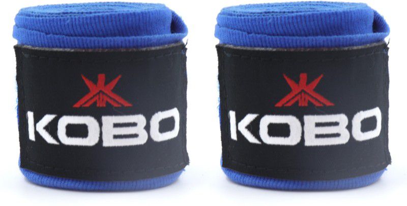 KOBO WTA-14-BLUE Blue Boxing Hand Wrap  (Blue, 108 inch)