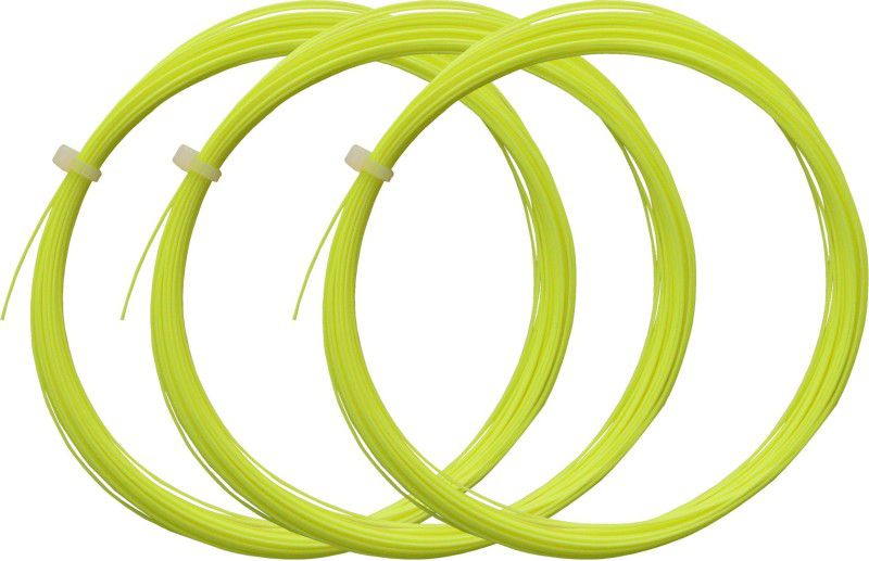 Transform String TS 101, Neon Yellow 0.7 Badminton String - 10.5 m  (Yellow)