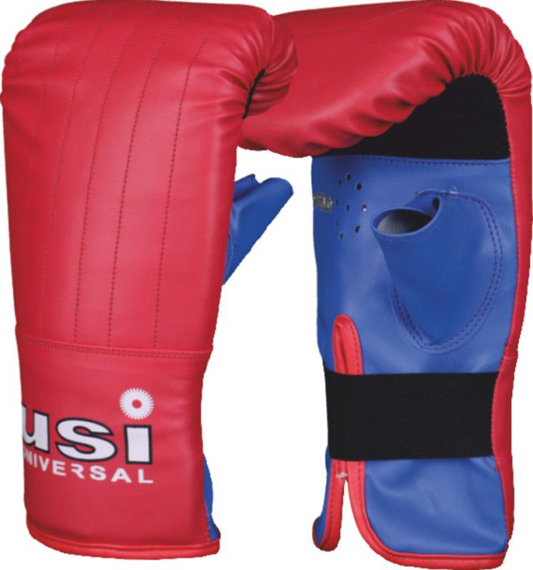 usi Training Gloves , Boxing Gloves , Punching Gloves , BOUNCER GLOVES_617LT_L/XL Boxing Gloves  (Red, Blue)