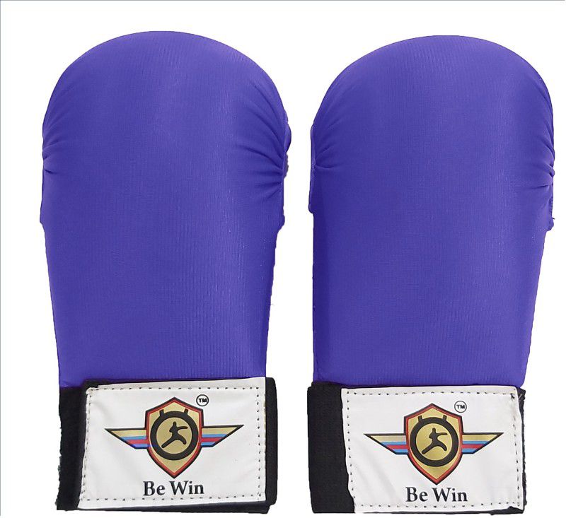 Be Win KARATE GLOVES CLOTH COVERED Boxing Gloves  (Purple)