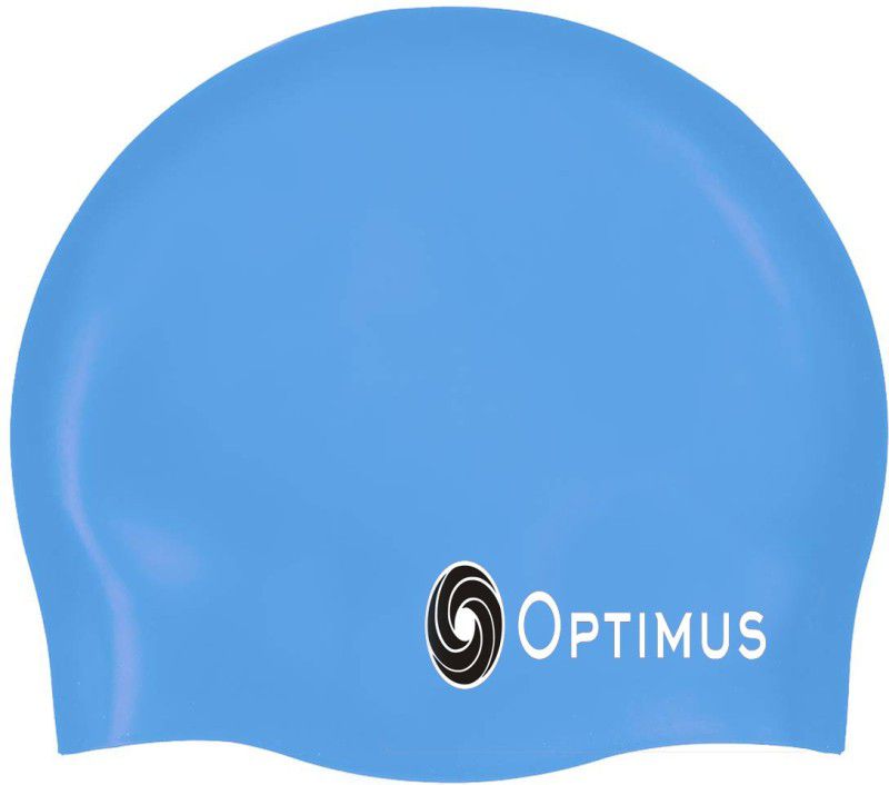 Optimus Unisex Swimming Non-Slip Highly Durable Silicon Cap Swimming Cap  (Grey, Pack of 1)