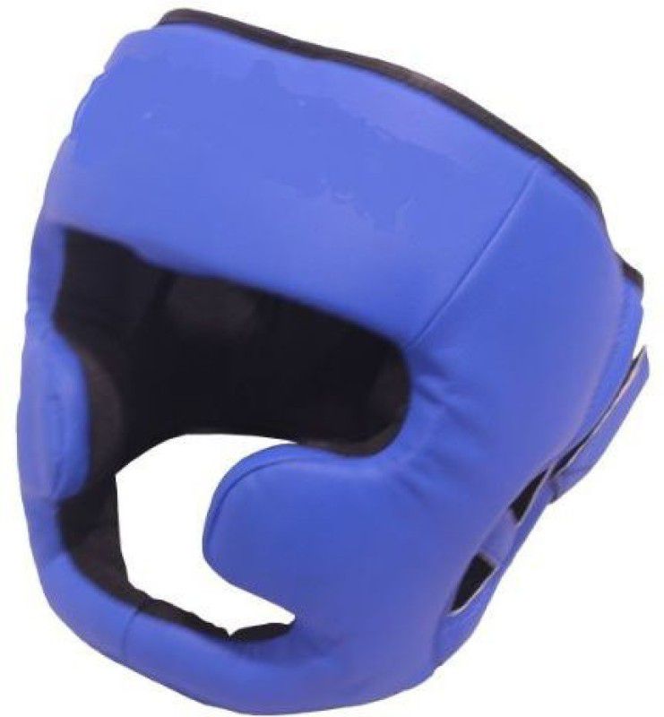 KK CRAFT RF-HG-03 Elasticized-Fabric Head Guard (Blue) large Boxing Head Guard  (Blue)