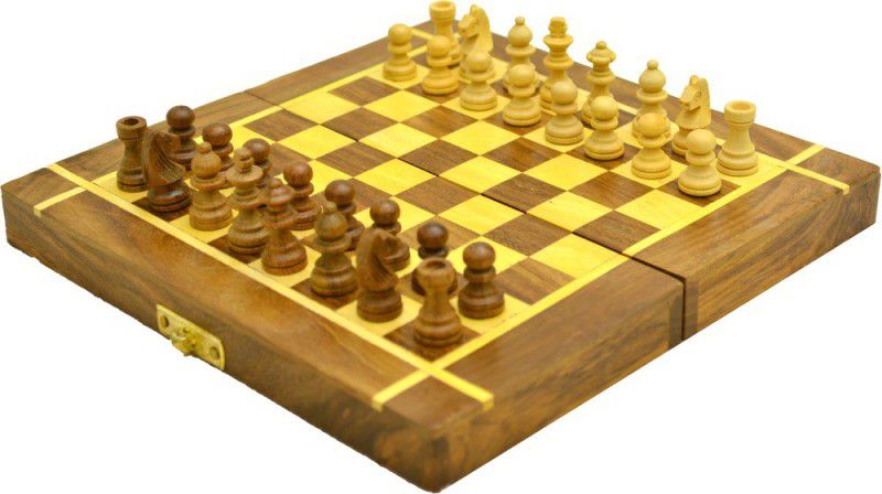 Santarms Royal Chess Board 31 cm Chess Board  (Brown)