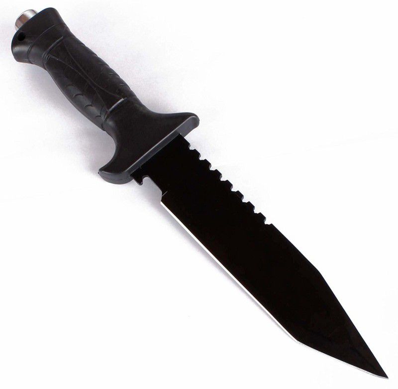 ANTIQUE HANDICRAFTS 708 Knife, Survival Knife  (Black)