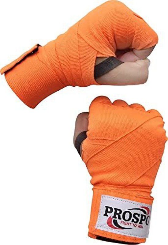 PROSPO Mexican Boxing Hand Wraps, Stretch wrap, Hand Wraps -180 inch(4.5 Meter, orange) Boxing Hand Wrap  (180 inch)