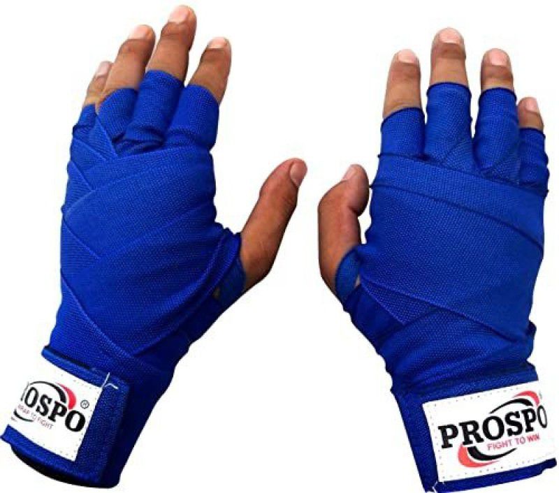 PROSPO Mexican Boxing Hand Wraps, Stretch wrap, Hand Wraps -180 inch(4.5 Meter, Blue) Boxing Hand Wrap  (180 inch)