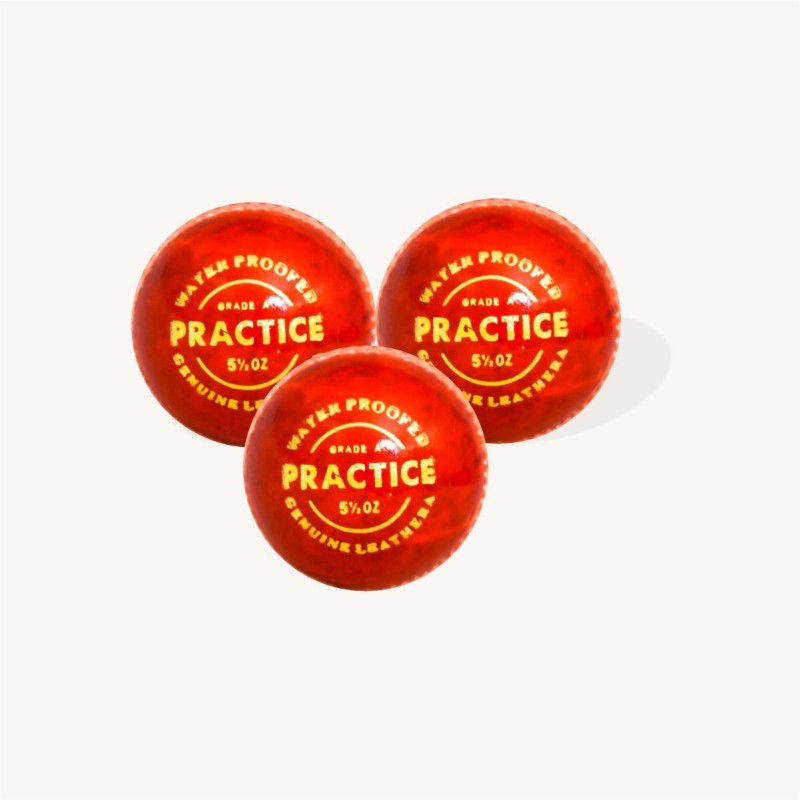 VS Sports Cricket Ball Pack of Three Cricket Leather Ball  (Pack of 3)