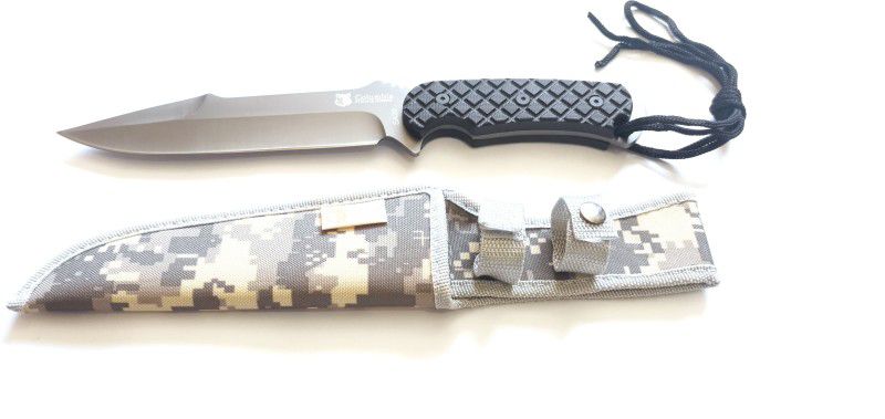 MORROSSO COLUMBIA SA30 Fixed Blade Knife  (Black)