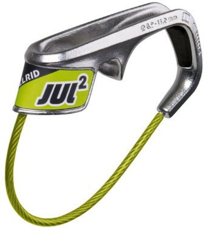 EDELRID Jul ² Belay Device Assisted Braking Belaying Device  (Silver)