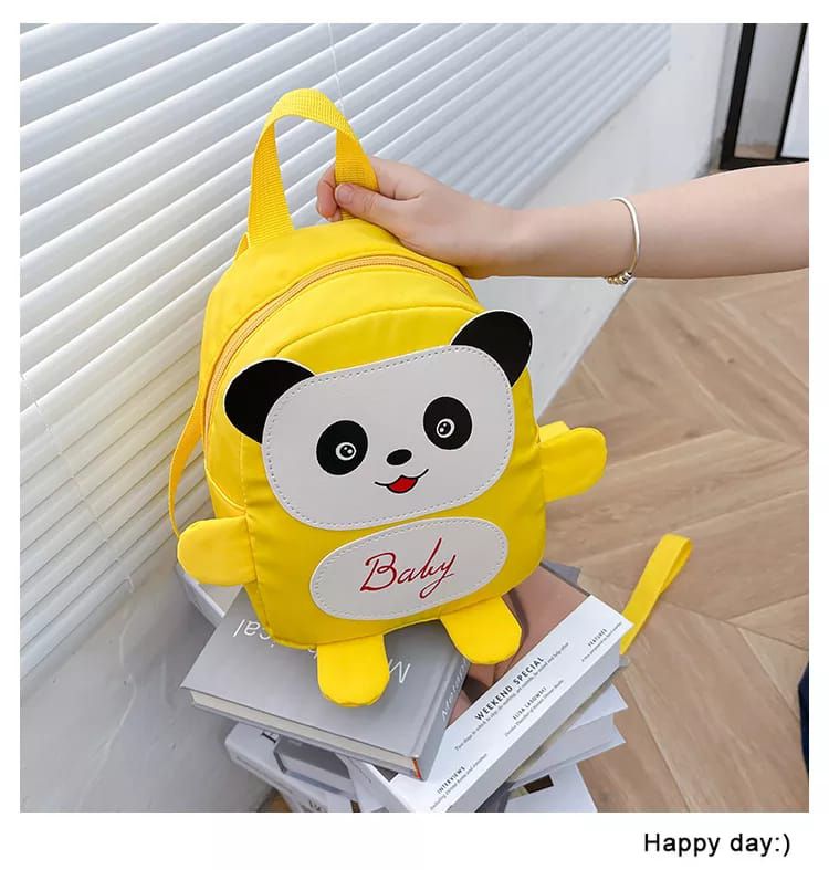 Nylon Animal Children Backpacks Kids Preschool Bags Cartoon Panda Book Bags for Baby Girl Boy Anti Lost Backpack for Kids