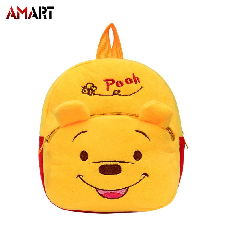 Cute Cartoon Shape Backpack Toddler Bag Plush Cartoon Mini Travel Bag with Adjustable Straps For Outdoor