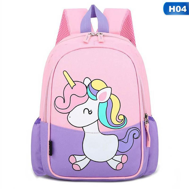 【BestGO】Cute Unicorn Backpack Teen-girls School Bag Glitter Bling Sequins Shoulder Bag