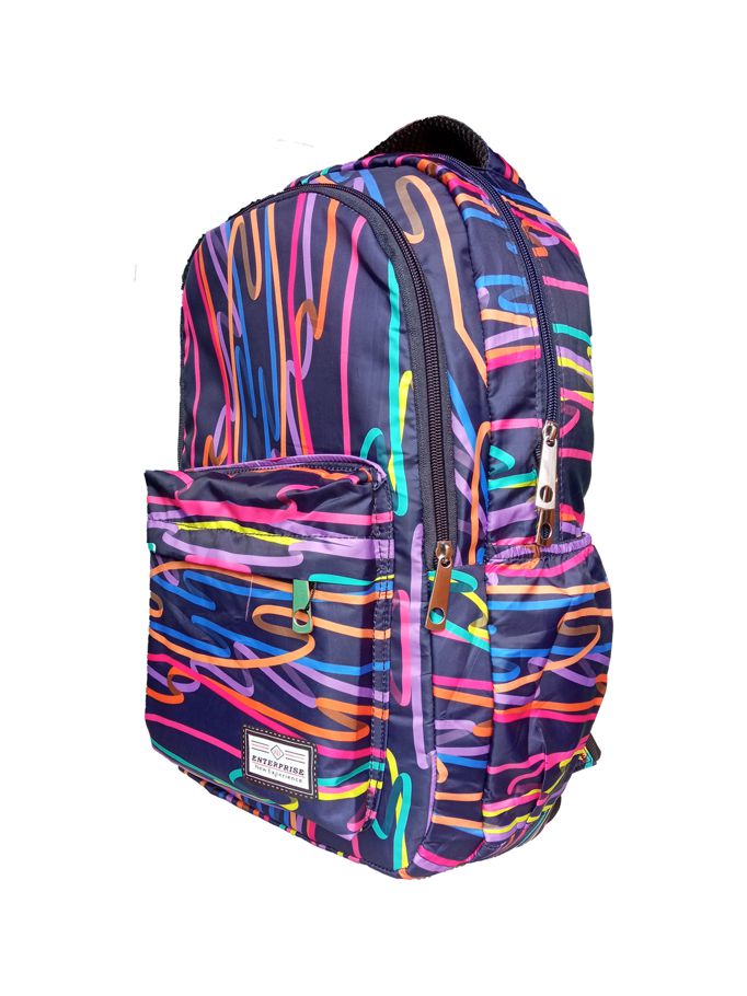 MF298, School / Coaching Backpack for Class 3-7 Kids (Size: 12"x8"x17")