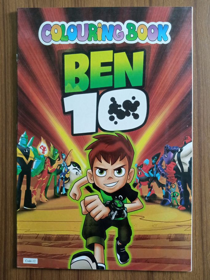 Ben 10 Colouring Book
