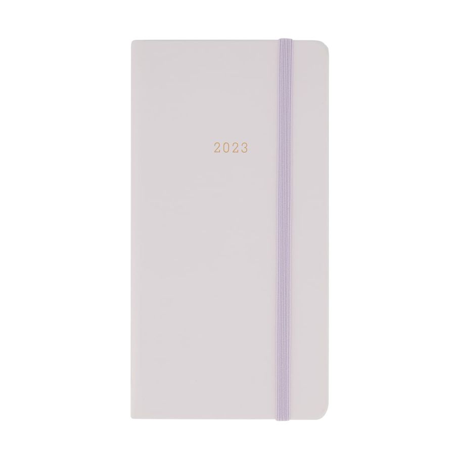 2023 Slim Weekly Diary - Purple