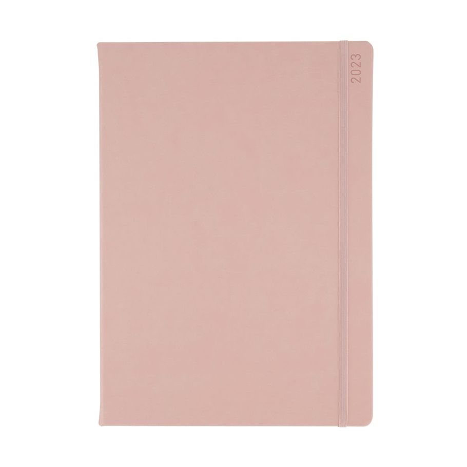 2023 A4 Daily Diary - Pink