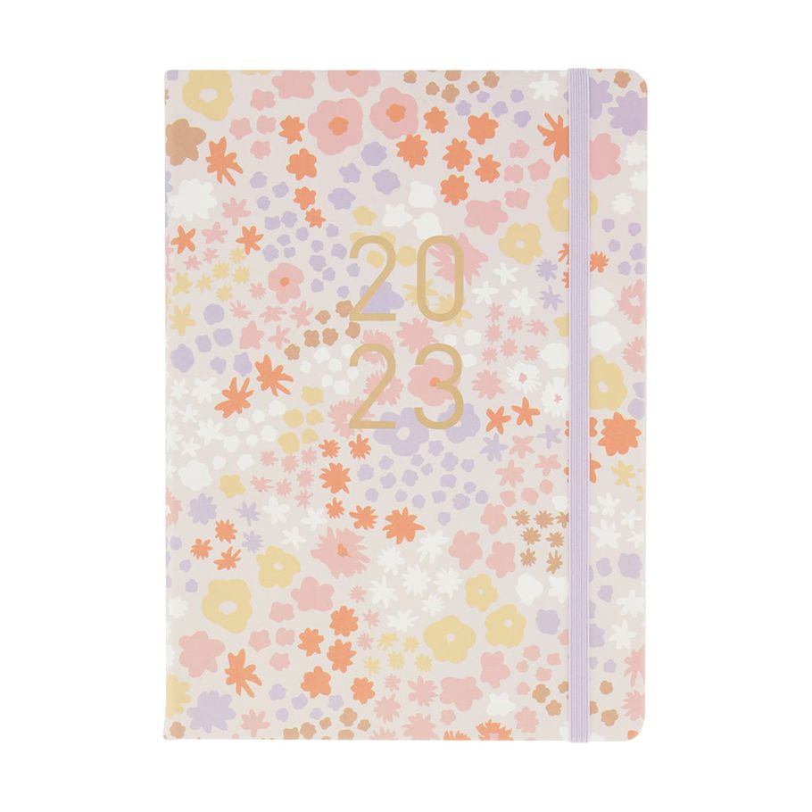 2023 A5 Weekly Diary - Floral