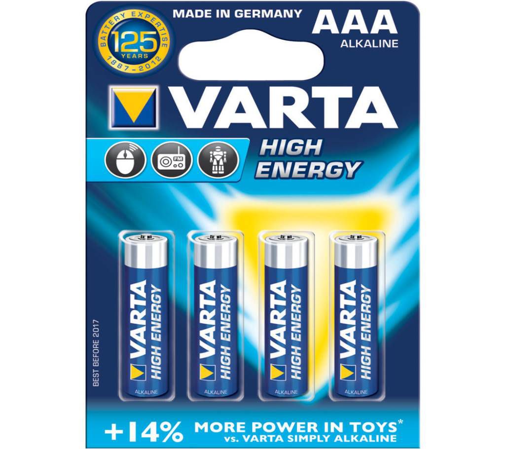 VARTA AAA alkaline Battery