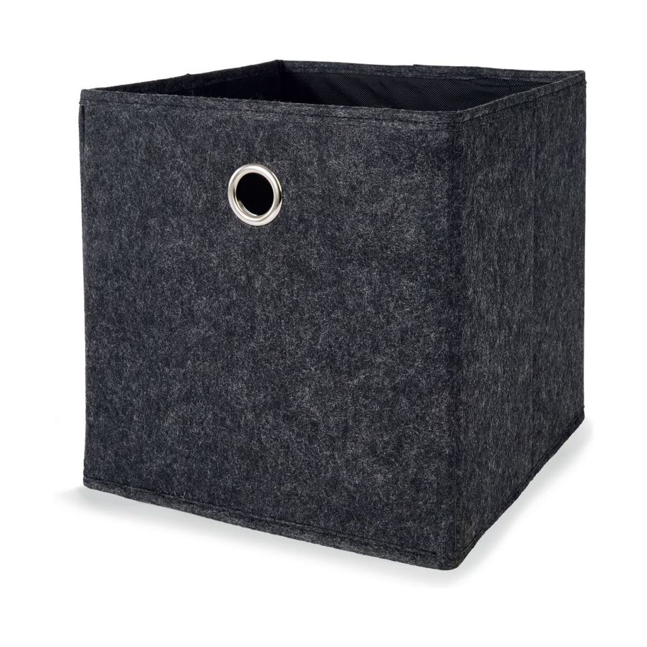 Collapsible Storage Cube - Charcoal