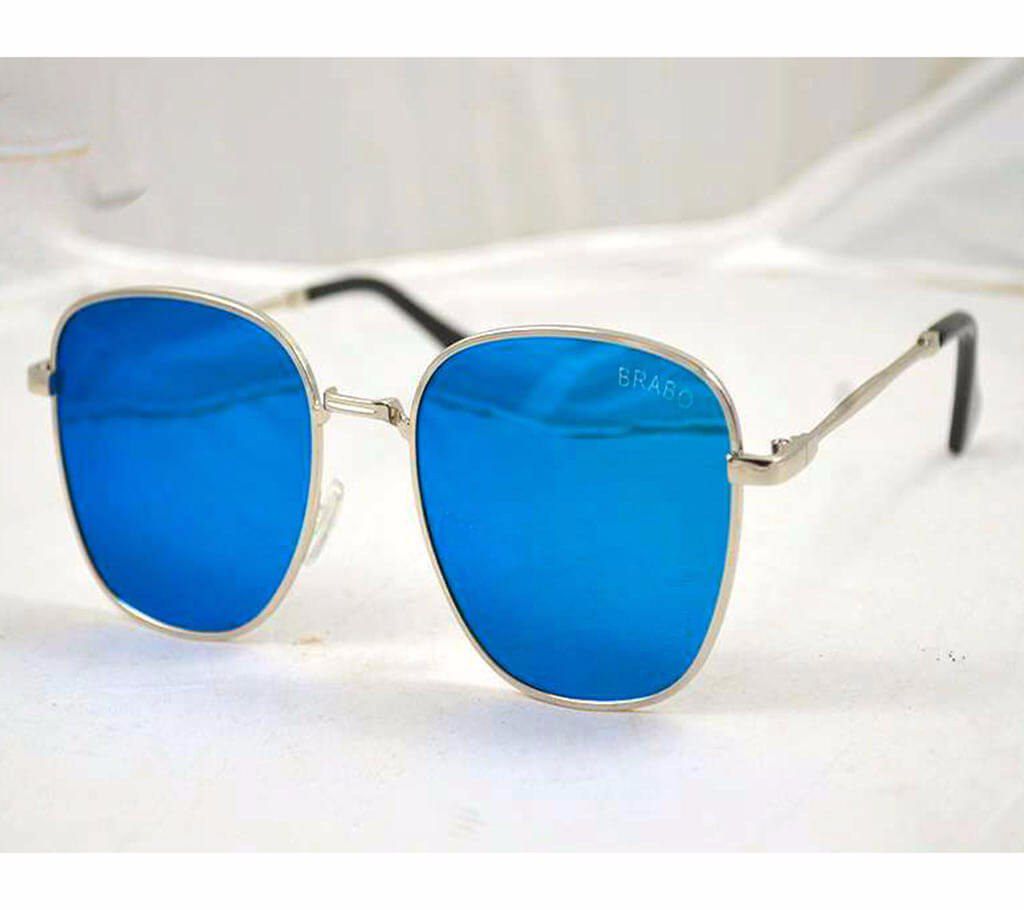 Unisex Silver Frame Sunglasses
