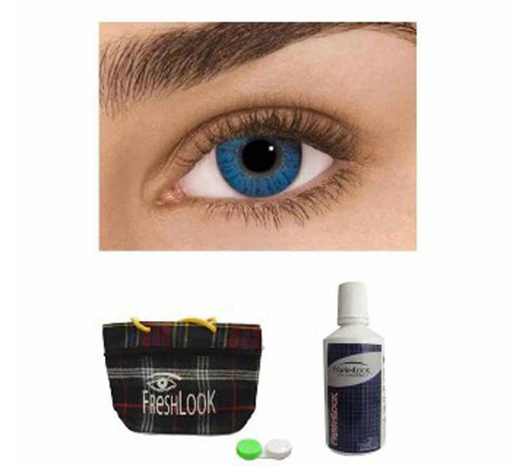 Freshlook contact lens(Color brilliant blue)