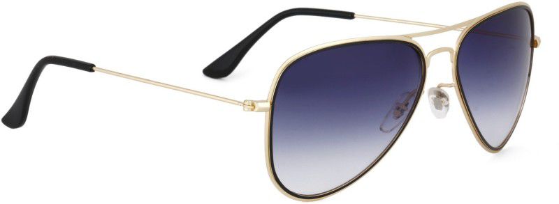 UV Protection Aviator Sunglasses (Free Size)  (For Men, Blue)