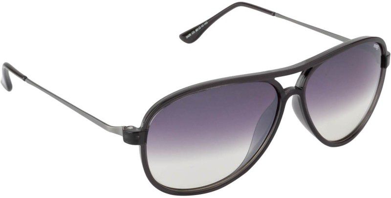 Aviator Sunglasses (60)  (For Men, Grey, Clear)
