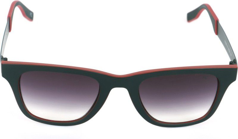 Gradient Retro Square Sunglasses (50)  (For Men & Women, Grey)