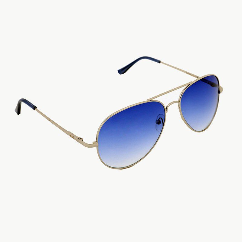 UV Protection Aviator Sunglasses (55)  (For Men, Blue)