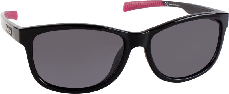 Polarized Wayfarer Sunglasses (58)  (For Women, Grey)