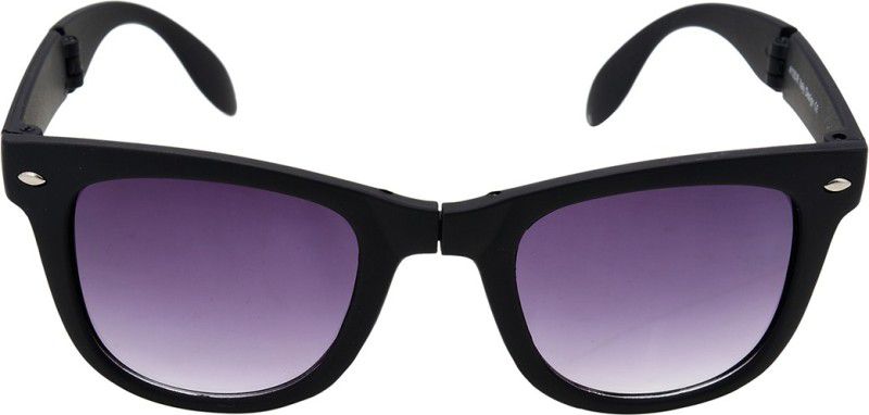UV Protection Wayfarer Sunglasses (Free Size)  (For Men & Women, Violet)