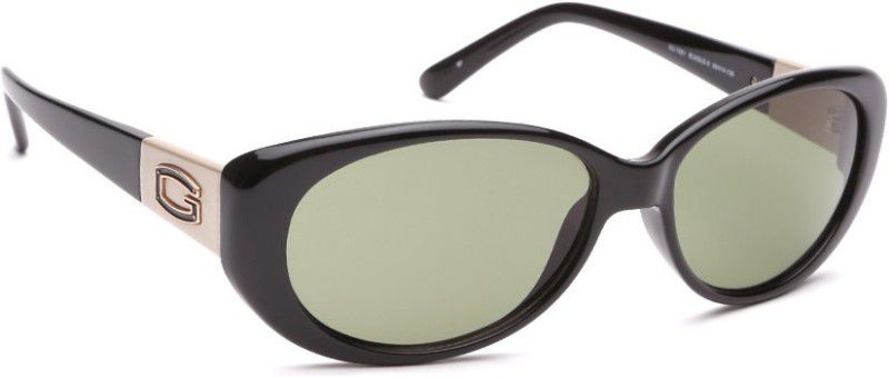 UV Protection Oval Sunglasses  (For Women, Green)