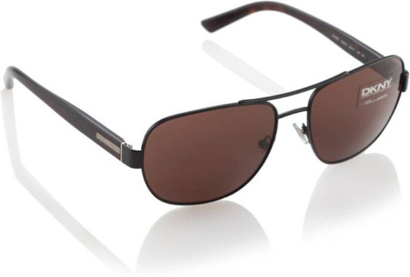 UV Protection Rectangular Sunglasses (Free Size)  (For Men, Brown)