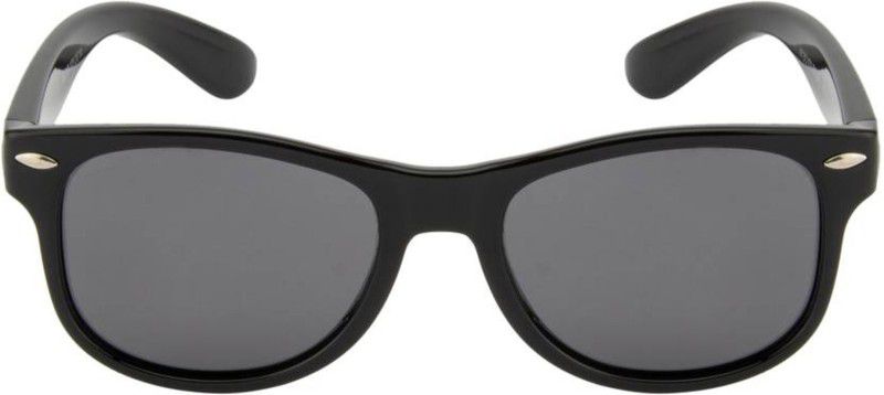 UV Protection Wayfarer Sunglasses (Free Size)  (For Boys, Black)