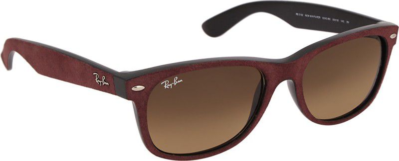 Gradient Wayfarer Sunglasses (Free Size)  (For Men, Brown)