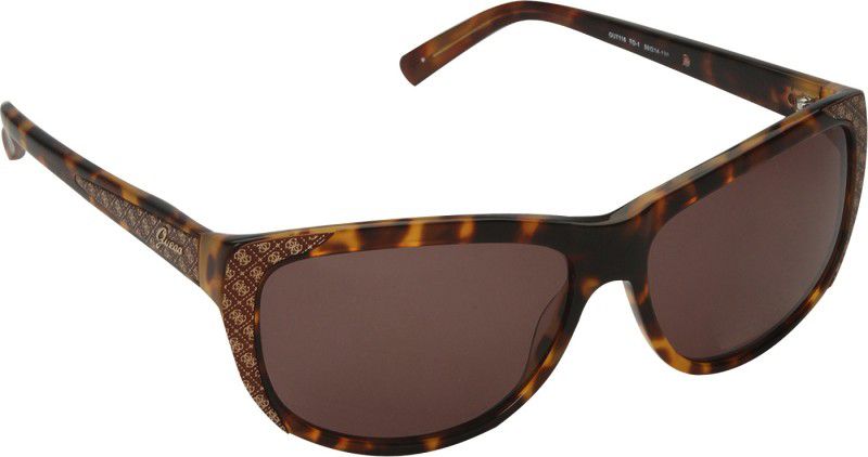 Cat-eye Sunglasses (Free Size)  (For Women, Brown)